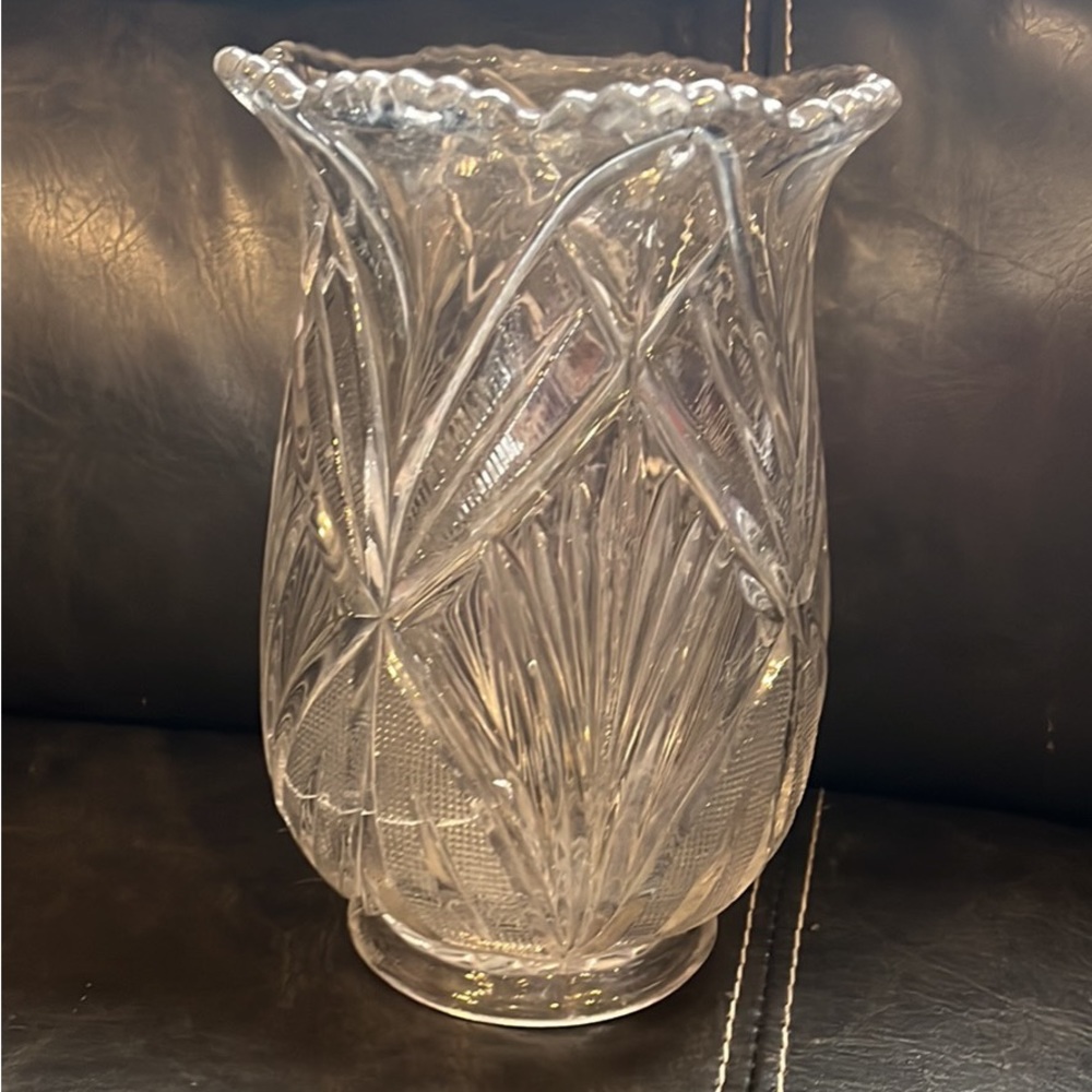 Small glass vase